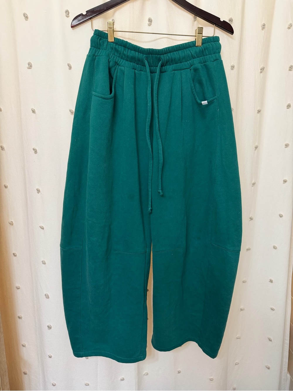 Urban Outfitters Out From Under Green Wide Leg Sweatpants